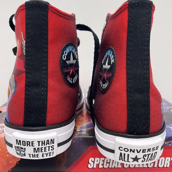 Vans WMNS Transformers x Chuck Taylor All
Star High 'Autobots' Sneakers - Picture 14 of 16